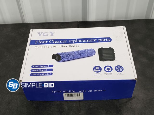 Lot 58-39392 - YGY Floor Cleaner Replacement Parts/Brush Roller Set , Compatible with Floor One S3 Vacuum Mop