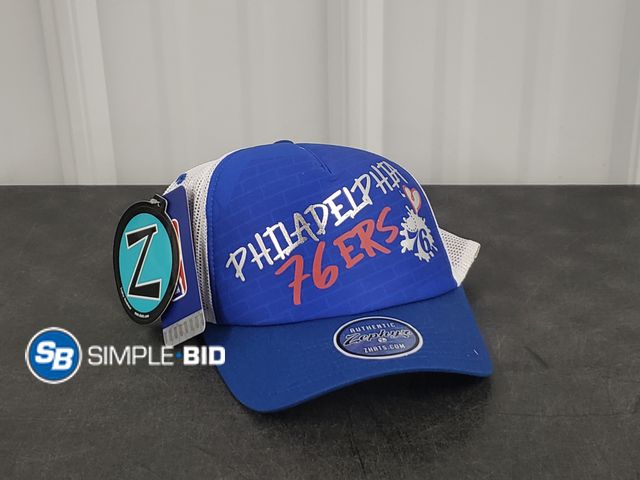 Lot 58-37031 - New Zephyr NBA Philadelphia 76ers adjustable hat