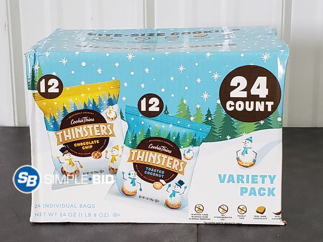 Lot 58-83371 - Thinsters -- Variety Pack - individually Wrapped - variety pack - unopened - expired