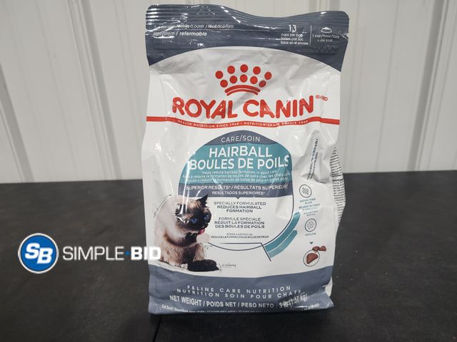 Lot 58-28205 - New Royal Canin Hairball Boules De Poils 3lbs