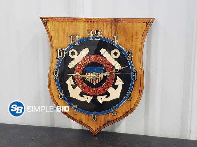 Lot 58-62441 - United States Coast Guard Clock