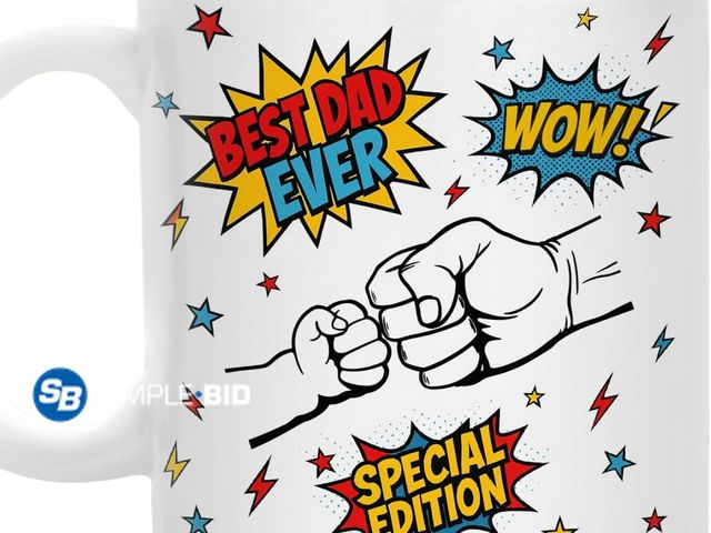 Lot 58-58990 - New Best DAD Coffee mug