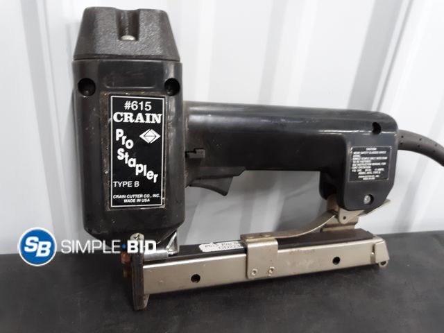 Lot 58-33814 - Crain Pro Stapler - Electric