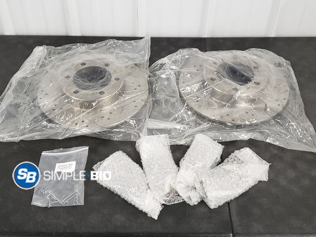 Lot 58-56438 - Brake Rotors and Pads - Unknown Vehicle