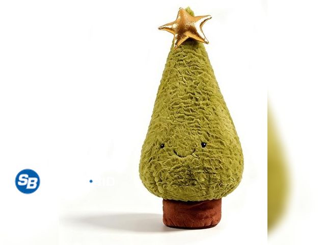 Lot 58-52901 - CHRISTMAS IN JULY! Christmas Tree Plush Stuffed Animal Plush Toy, 15.8" Christmas Pillow Plush Decor...