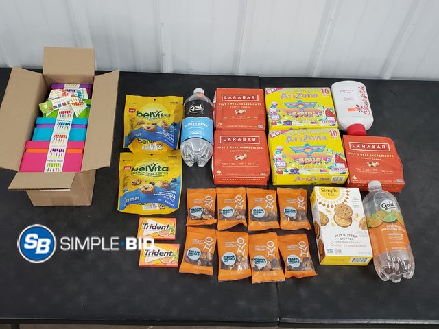 Lot 58-75737 - FOOD LOT! Lot of Various food unopened - expired