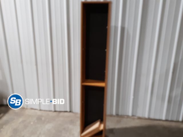 Lot 58-21824 - Wooden CD/DVD/Book Shelf