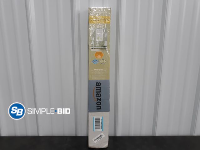 Lot 58-57001 - Achim G11 Cordless Morningstar 1" Vinyl Mini Blind - Pearl White - 27 x 48"