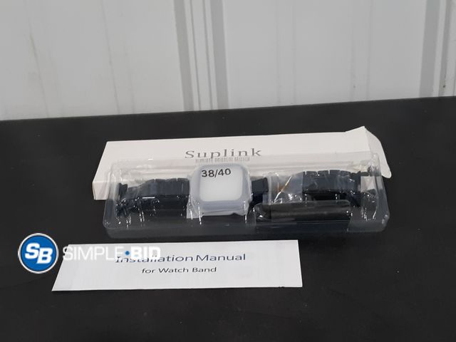 Lot 58-35100 - Suplink Replacement Wristband Bracelet - Size 38-40 - Navy Blue