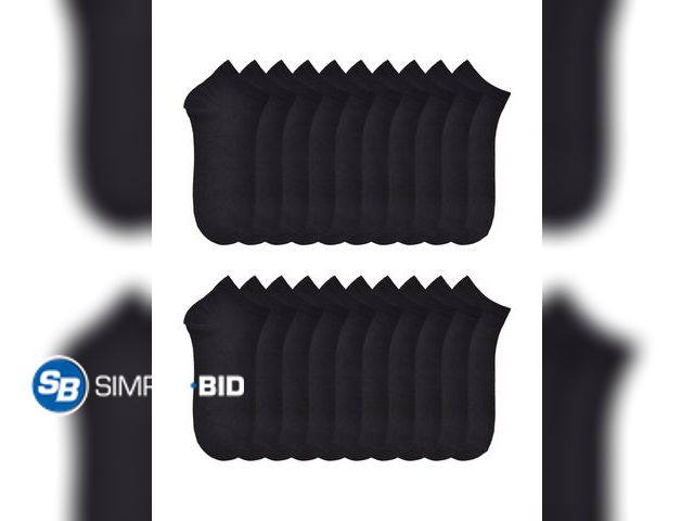 Lot 58-36101 - New Women's No Boundaries Womens Low-Cut Socks, 10-Pack, Sock Sizes 4-10