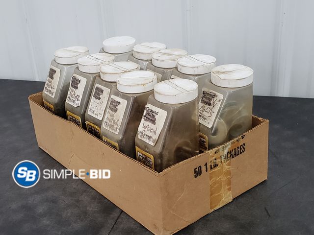 Lot 58-83536 - Lot of (10) Bottles with Misc Nuts, Bolts, and More