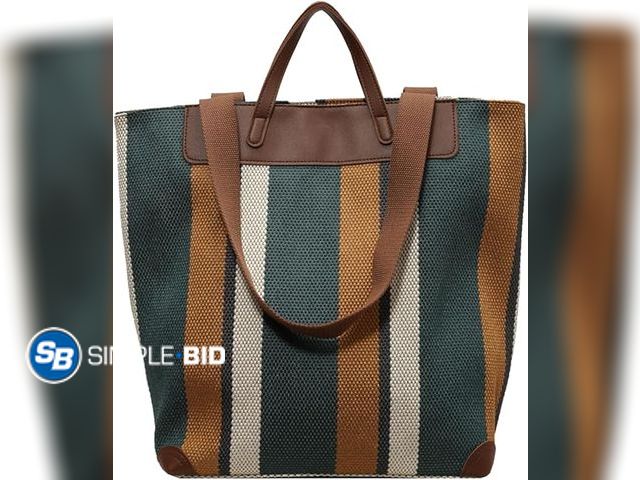 Lot 58-83158 - New Large Women's Work Tote Bag – Laptop Compartment,Canvas Shoulder Bag for Office &amp; Daily Use,...