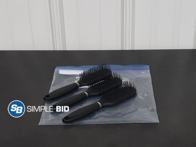Lot 58-32789 - Lot of (3) New EQ Styling Brushes