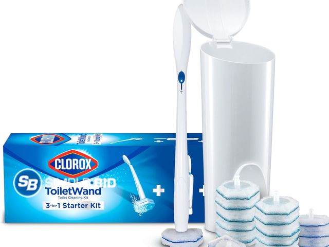 Lot 58-68480 - New Clorox ToiletWand Disposable Toilet Cleaning System, Spring Cleaning Essential, ToiletWand, Stor...