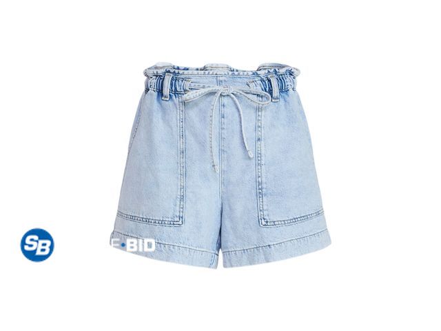 Lot 58-69101 - New Time and Tru Women's Drapey Utility Shorts, 4" Inseam, SIZE M