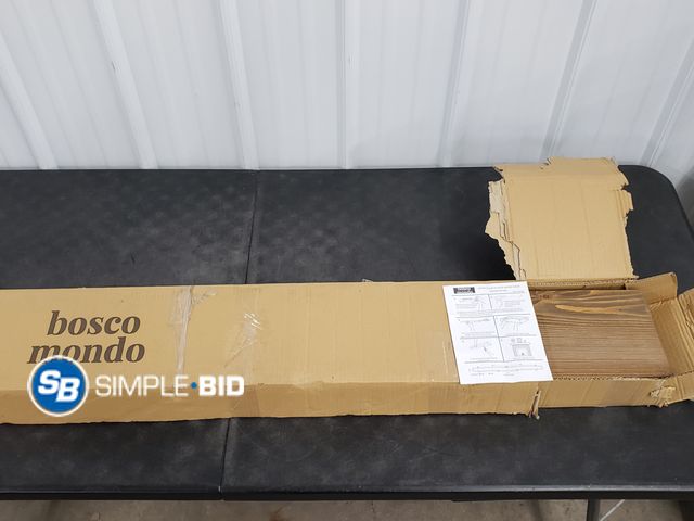 Lot 58-50267 - Bosco Mondo Wood Fireplace Mantel