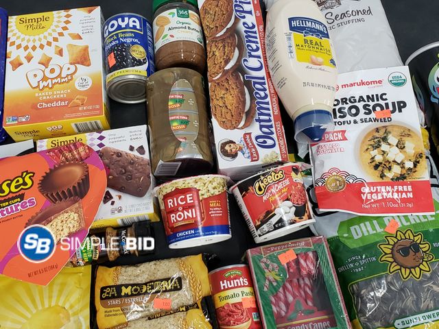 Lot 58-67875 - FOOD LOT! Lot of Various Foods - unopened - expired
