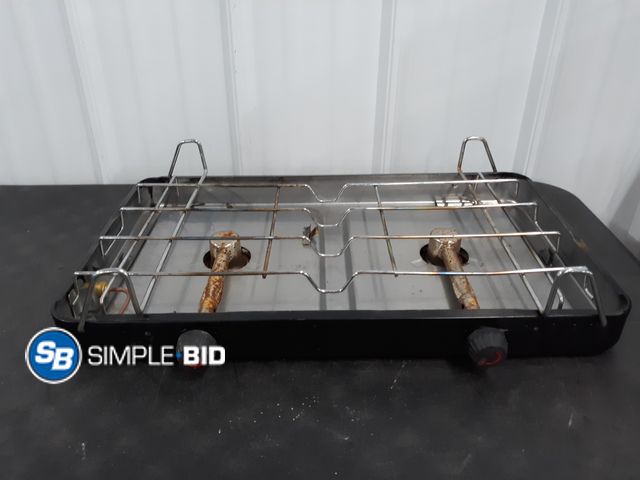 Lot 58-67055 - Lot of (2) Camping Cooking Stoves - Used