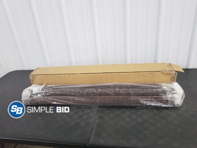 Lot 58-74689 - Roller Screen Shade that you can put on a porch - Brown Color - 3 Feet Wide not sure on length - in ...
