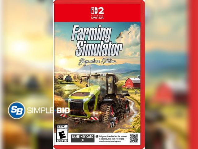 Lot 58-54140 - New Farming Simulator: Signature Edition - Nintendo Switch 2 - sealed package
