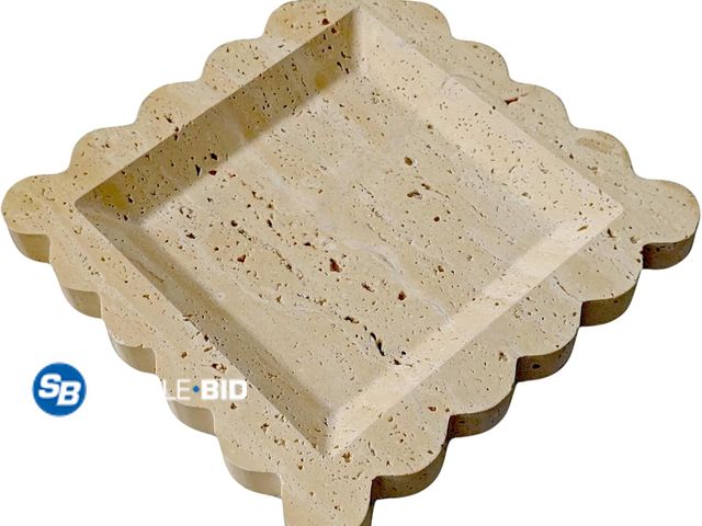 Lot 58-53906 - New Marble Home Accessory Tray, Elegantly Designed Multi-Purpose Tray, Decorative and Versatile for ...