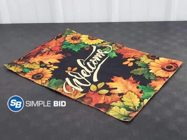 Lot 58-83273 - New Double Sided WELCOME Garden Flag