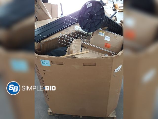 Lot 58-33208 - Gaylord Full of Unclaimed Merchandise - variety of items, and Conditions, some could be unused/Damag...