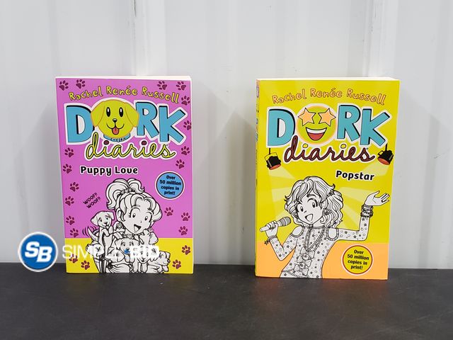 Lot 58-75079 - Lot of (2) Dork Diaries Books