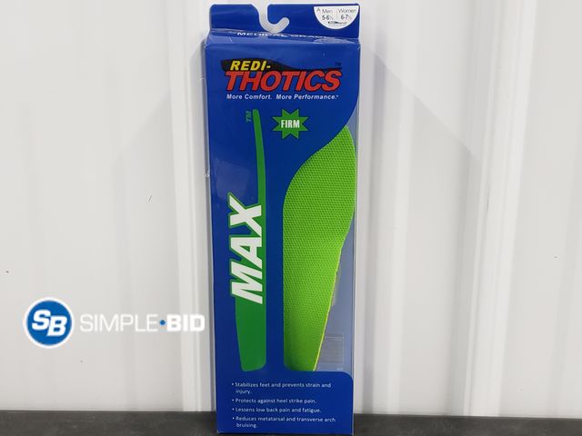 Lot 58-32815 - Redi Thotics - Max Orthotics - Size A