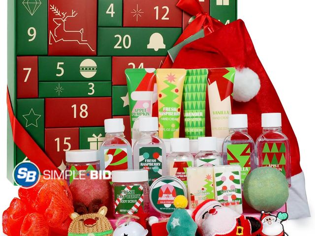 Lot 58-60212 - New Advent Beauty Calendar  Spa Gifts for Women 24 Days Countdown Calendar