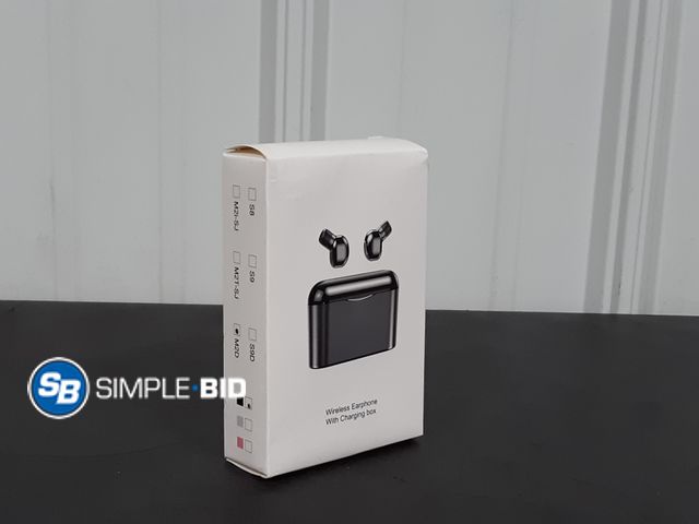 Lot 58-26393 - Wireless Earphones with Charging Box