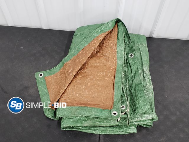 Lot 58-52683 - Green/Brown Tarp