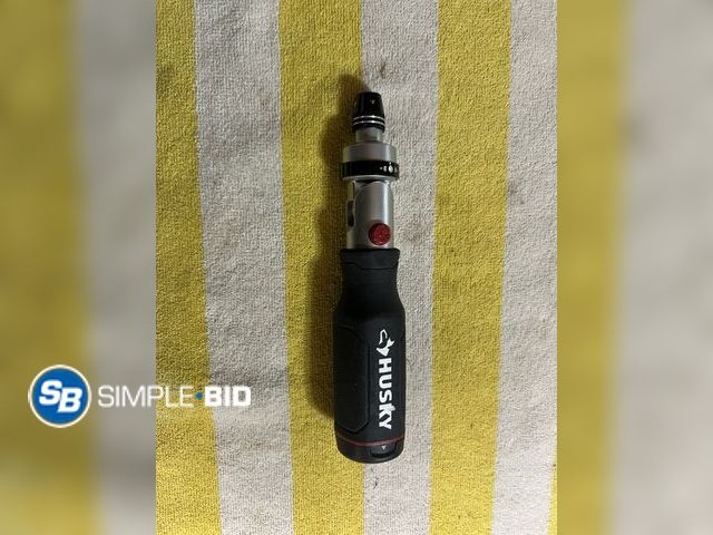 Lot 58-60675 - Husky 16 in 1 multi tool Features a cushion grip handle for non-slip usage
Includes 16 universal bit...