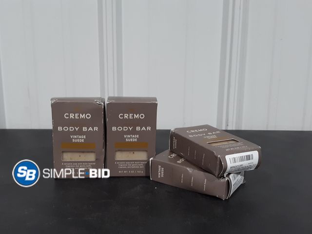 Lot 58-28368 - Lot of (4) Cremo Body Bars - Vintage Suede