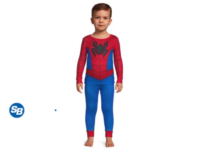 Lot 58-39048 - New Spider-Man Character Toddler Cosplay Sleepwear Set, 2-Piece, Sizes 12M-5T