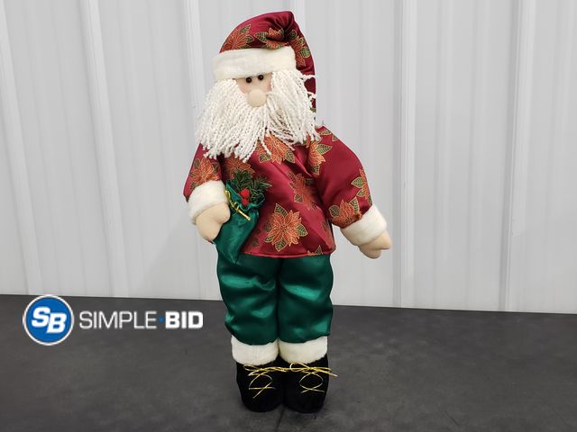 Lot 58-57641 - Santa Figure Decor