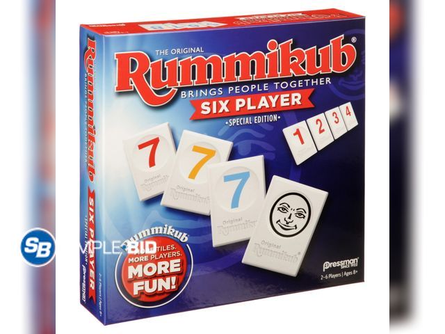 Lot 58-37405 - Pressman Rummikub Six Player Edition - appears unopened