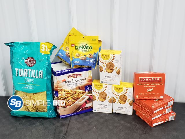 Lot 58-75782 - FOOD LOT! Lot of Various food unopened - expired