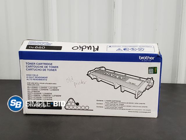 Lot 58-77567 - Brother TN 660 Toner Cartridge
