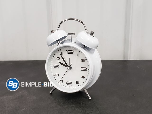 Lot 58-53841 - Twin Bell Alarm Clock