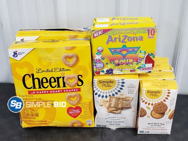 Lot 58-80902 - FOOD LOT! Lot of Various Foods - unopened - expired