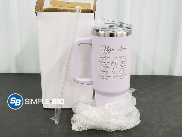Lot 58-41760 - Large Tumbler Mug - You are.... Beautiful, loved.... more