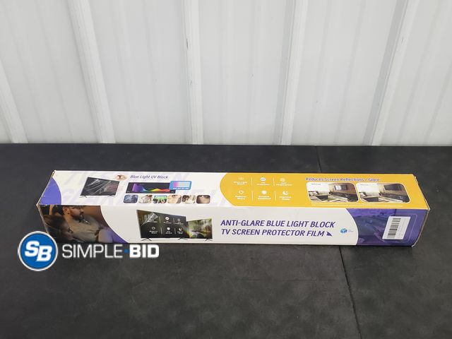Lot 58-74683 - Anti-Glare Film for TV - 55" - Appears Unused