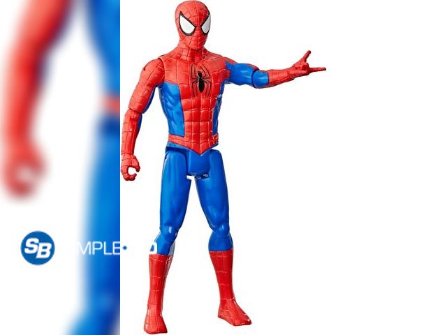 Lot 58-50742 - New Marvel Spider-Man Titan Series Action Figure, 12-Inch (30 cm) Super Hero Toys for Kids Ages 4+