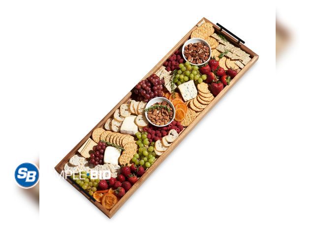 Lot 58-32927 - New Twine Longboard Acacia Wood Cheese Board, Serving Tray, Home Décor
