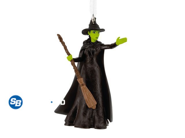 Lot 58-52783 - CHRISTMAS IN JULY! New Hallmark Wicked Elphaba Christmas Ornament