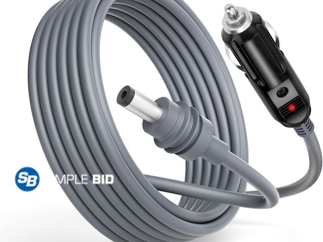 Lot 58-38852 - New Starlink Mini DC Power Cable Cigarette Lighter 10FT Starlink Mini Cable 12V-24V DC Car Power Cor...