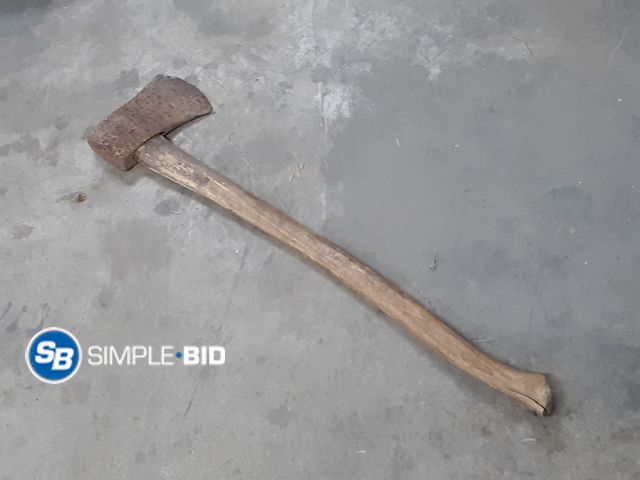 Lot 58-37451 - Wood Handled Axe