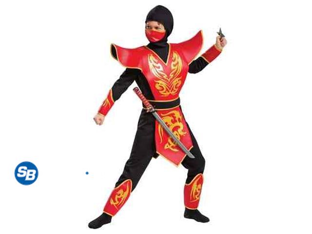 Lot 58-36679 - Lot of (6) New Member's Mark NINJA costume - SIZE M