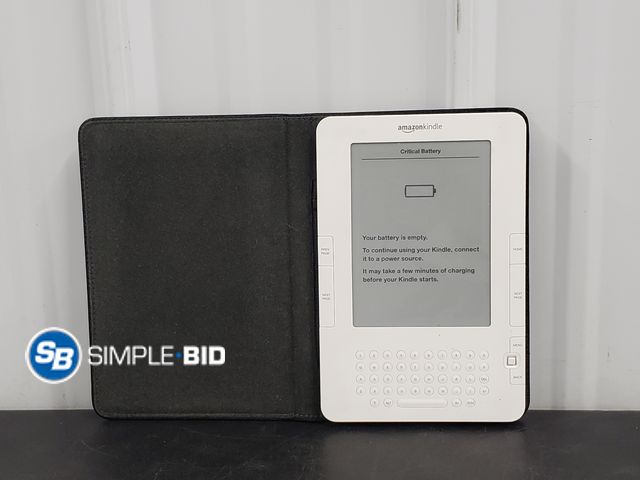 Lot 58-71994 - Amazon Kindle with Case - Unable to Test - No Charger